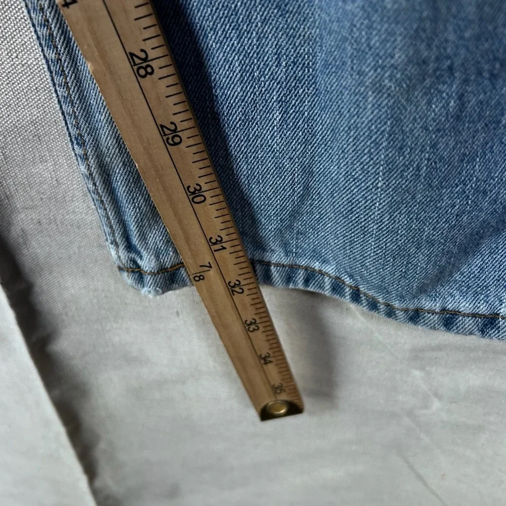 Levis 505 Regular Fit‎ Mens Jeans Blue Denim W36 L32 Light Wash Straight Leg